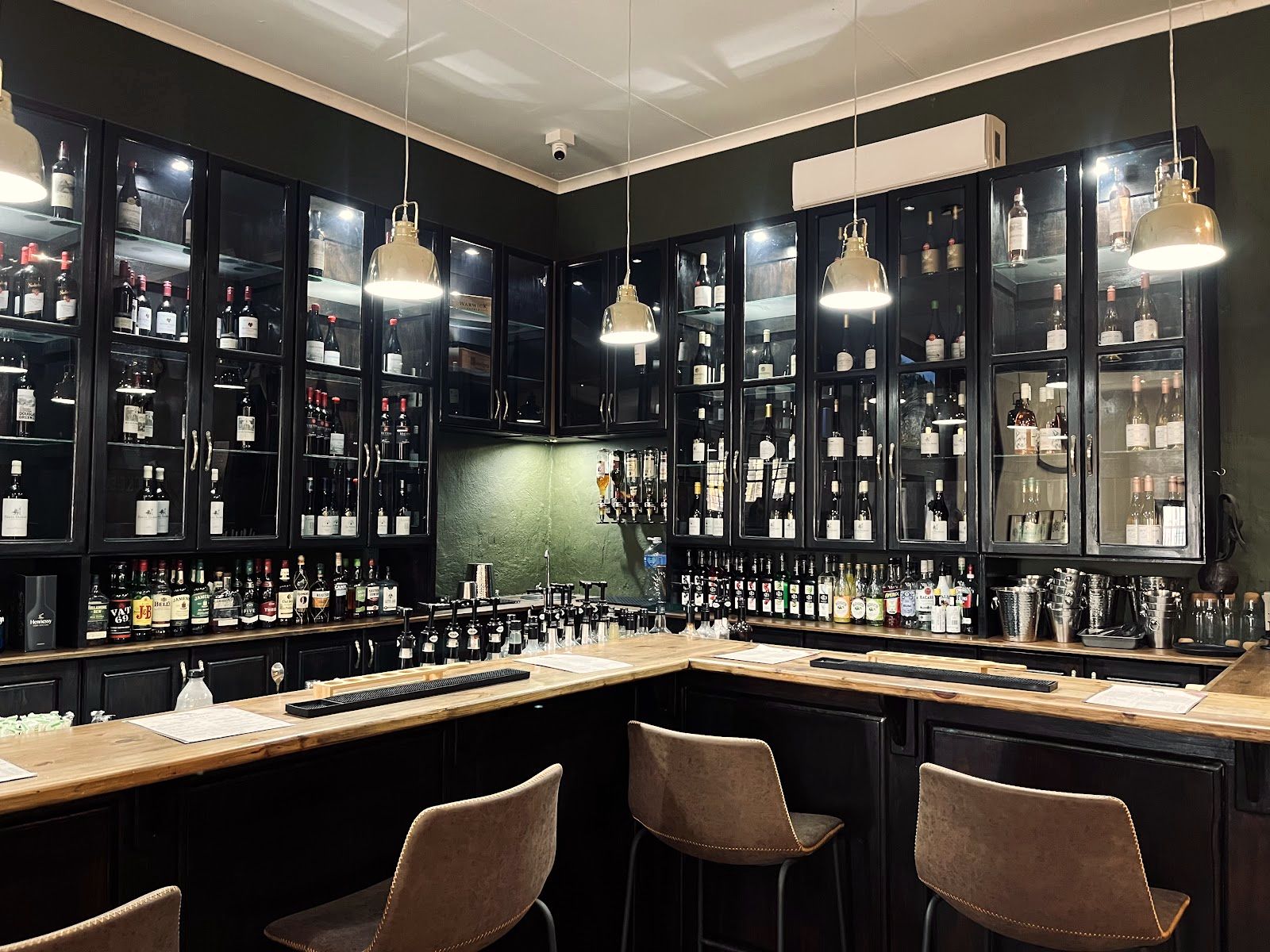 The bar